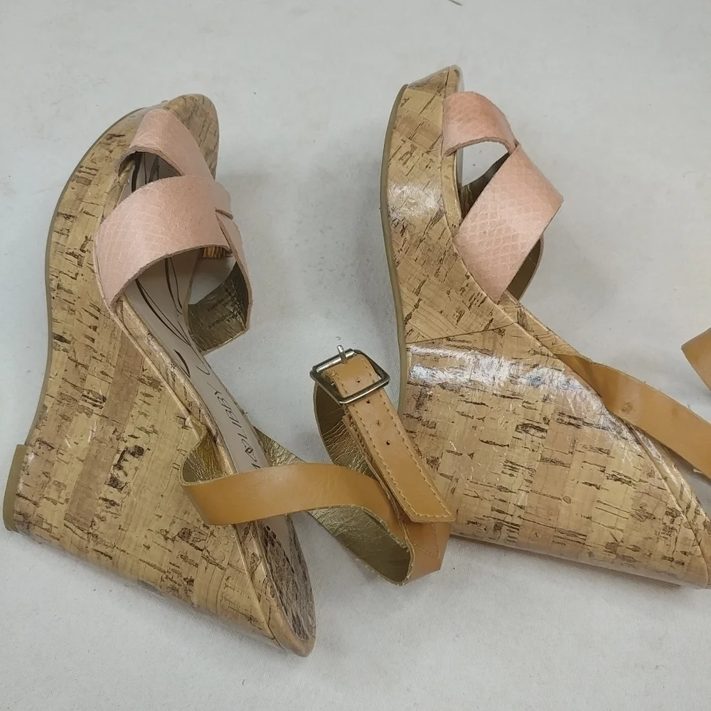 Sam & Libby Wedge Platform Summer Strappy Sandals